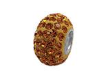 Zable™ Pave Swarovski Crystal Bead November Bead / Charm