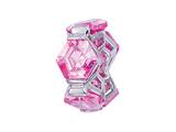 Zable™ Sterling Silver Pink Hexagons Pandora Compatible Bead / Charm