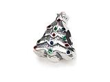 Zable™ Sterling Silver Christmas Tree Pandora Compatible Bead / Charm