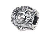 Zable™ Sterling Silver Claddaugh Pandora Compatible Bead / Charm