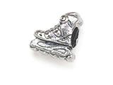 Zable™ Sterling Silver Roller Blade Bead / Charm