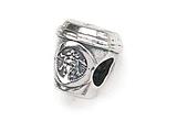 Zable™ Sterling Silver Popular Coffee Cup Bead / Charm
