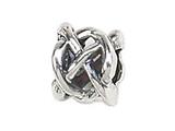 Zable™ Sterling Silver Celtic Braid Spacer * Bead / Charm