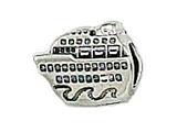 Zable™ Sterling Silver Cruise Ship Bead / Charm