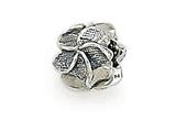 Zable™ Sterling Silver Plumeria Bead / Charm