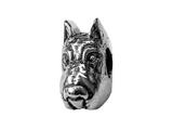 Zable™ Sterling Silver Schnauzer Bead / Charm