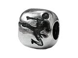 Zable™ Sterling Silver Marshal Arts Bead / Charm