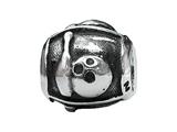Zable™ Sterling Silver Bowling Bead / Charm
