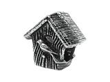 Zable™ Sterling Silver Bird House Pandora Compatible Bead / Charm