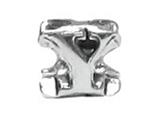 Zable™ Sterling Silver Open Initial "Y" Bead / Charm