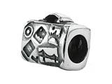 Zable™ Sterling Silver German Shepard Bead / Charm