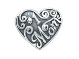 Zable™ Sterling Silver #1 Mom Bead / Charm