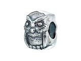 Zable™ Sterling Silver Owl Pandora Compatible Bead / Charm