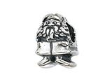 Zable™ Sterling Silver Garden Gnome Bead / Charm