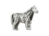 Zable™ Sterling Silver Horse Bead / Charm