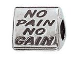 Zable™ Sterling Silver Gym Rat Bead / Charm