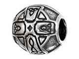 Zable™ Sterling Silver Celtic Cross Bead / Charm