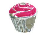 Zable™ Sterling Silver Cup Cake Bead / Charm