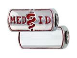 Zable™ Engravable Medical Id Pandora Compatible Bead / Charm