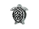 Zable™ Filigree Turtle Pandora Compatible Bead / Charm
