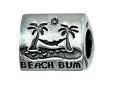 Zable™ Sterling Silver Beach Bum Pandora Compatible Bead / Charm