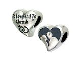 Zable™ Sterling Silver Wedding Pandora Compatible Bead / Charm