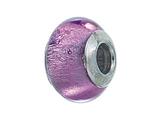 Zable™ Sterling Silver Murano Glass Birthstone June Pandora Compatible Bead / Charm