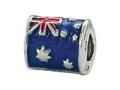 Zable™ Sterling Silver Australia Flag 1934 Bead / Charm