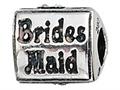 Zable™ Sterling Silver Bridesmaid Bead / Charm