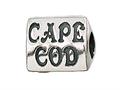 Zable™ Sterling Silver Cape Cod Pandora Compatible Bead / Charm