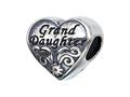 Zable™ Sterling Silver Granddaughter Pandora Compatible Bead / Charm