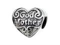 Zable™ Sterling Silver God Mother Pandora Compatible Bead / Charm