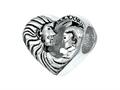 Zable™ Sterling Silver Mother With Child Pandora Compatible Bead / Charm