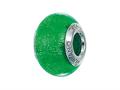 Zable™ Sterling Silver Murano Glass Birthstone May Pandora Compatible Bead / Charm