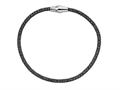 Stellar White™ Black Rhodium Mesh Bracelet Magnet 7.5 Inches