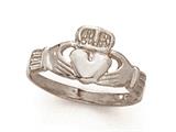 14kt White Gold Claddaugh Ring