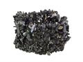 Black Onyx Stretchy Bracelet - 1.5" Wide