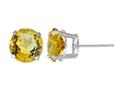 5mm Round Stud Citrine Earrings