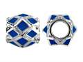 Storywheel® Navy Blue Enamel Bead / Charm