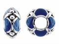 Storywheel® Navy Blue Enamel Bead / Charm