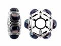 Storywheel® Black Mother of Pearl Bead / Charm