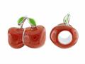 Storywheel® Red Enamel Cherries Bead / Charm