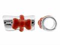 Storywheel® Diploma Red Enamel Ribbon Bead / Charm