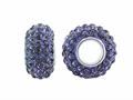 Storywheel® Light Purple Crystal Bead / Charm