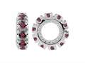 Storywheel® Rhodolite Birthstone Bead / Charm