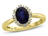 Created Blue Sapphire