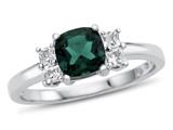 Created Emerald (Sterling Silver)