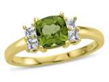 Peridot (Yellow Gold)