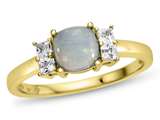 Created Opal (Yellow Gold)