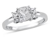 White Topaz (Sterling Silver)